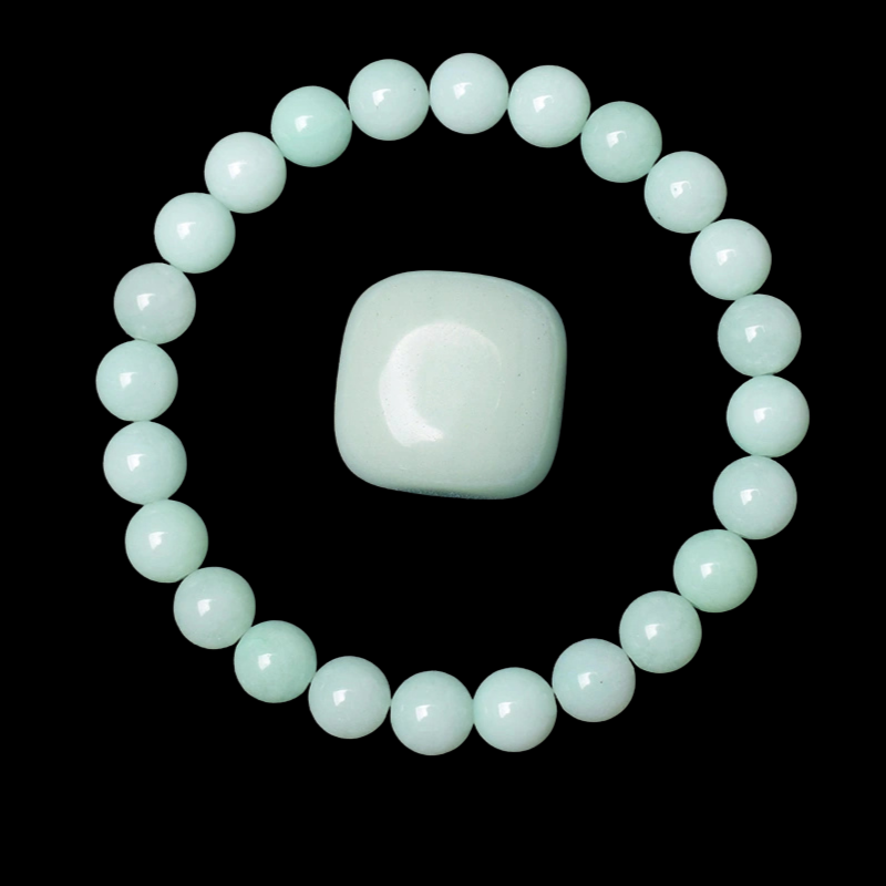 Natürliche grüne Jade Armband
