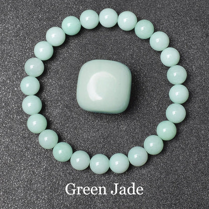 Natürliche grüne Jade Armband